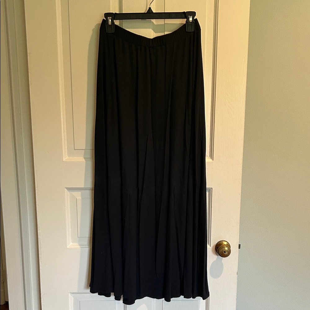 Velvet Brand Elegant Black Maxi Skirt Size S